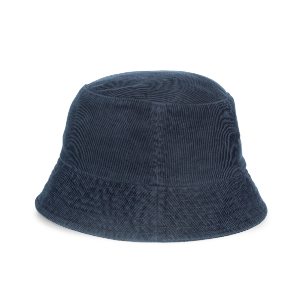 Ecologische uniseks ribfluwelen hoed Navy Blue L/XL Ecologische uniseks ribfluwelen hoed Navy Blue L/XL