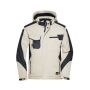 Craftsmen Softshell Jacket - STRONG - stone/black 4XL