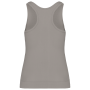 Angelina - Dames Racerback Light Grey S