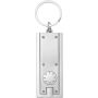 Castor LED sleutelhangerlampje - Zilver