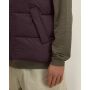 Puffer Gilet 2.0 - De unisex puffer bodywarmer - Red Brown (XS)