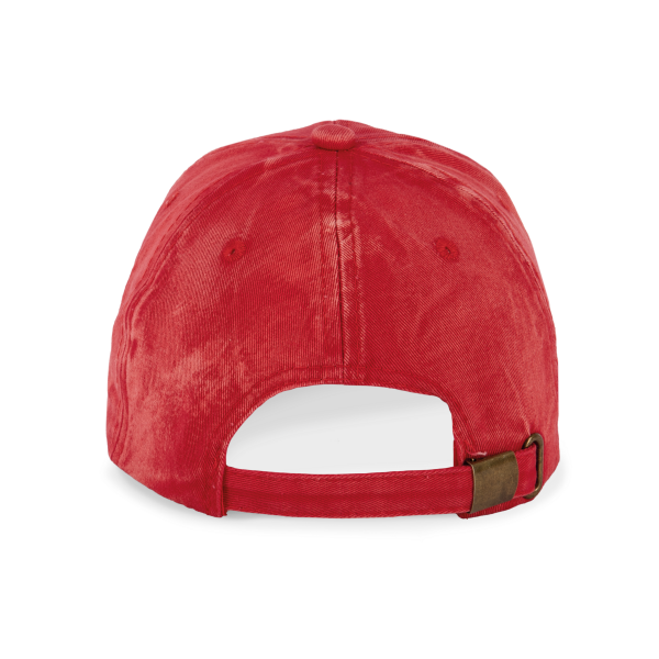 Vintage Cap mit 6 Panels Washed Red One Size Vintage Cap mit 6 Panels Washed Red One Size