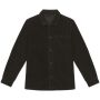 Ecologisch ribfluweel herenjasje washed black S