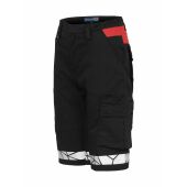 7514 SHORTS LADY PGL Black/Red C50 7514 SHORTS LADY PGL Black/Red C50