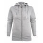 Printer Overhead Lady full zip hoo Greymelange 3XL