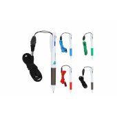 3-kleuren met met grip en keycord - Wit / Zwart 3-kleuren met met grip en keycord - Wit / Zwart