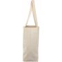 Katoen (180 g/m²) boodschappentas Novi khaki (écru)
