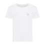 IQONIQ Yala dames lichtgewicht gerecycled katoen t-shirt, recycled white (L)