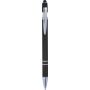 Aluminium balpen Primo zwart