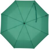 Agnes 21" opvouwbare paraplu met automatische opening van RPET - Groen Agnes 21" opvouwbare paraplu met automatische opening van RPET - Groen