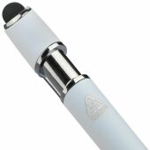 Recyclede aluminium balpen Primo zwart