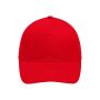 6 Panel Air Mesh Cap red one size
