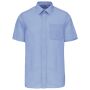 Ace - Heren Overhemd Korte Mouwen bright sky 6XL
