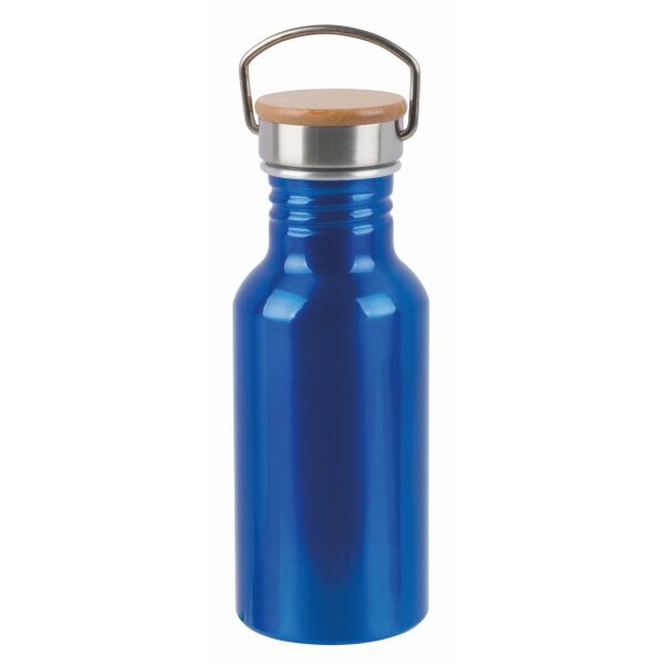 Aluminium bottle ECO TRANSIT blue