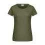 Ladies' Basic-T olive XS
