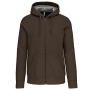 Sweatvest met capuchon Dark Khaki XL