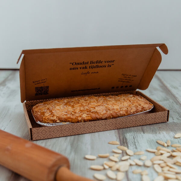 Brievenbus Amandelcake Brievenbus Amandelcake