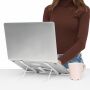 Laptop / tabletstandaard TILT grijs, wit