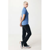 Iqoniq Yosemite gerecycled katoen pique polo, heather blue (XXS)