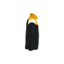 Kinder trainingsjasje met rits Black / Sporty Yellow 4/6 jaar