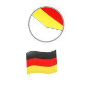 Automagneet "Flagge", klein