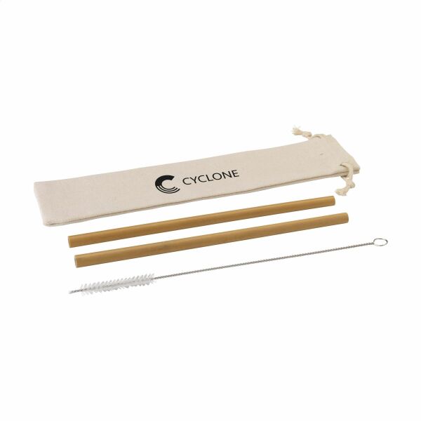 ECO Bamboe Straw Set Bambus-Strohhalme - bambus ECO Bamboe Straw Set Bambus-Strohhalme - bambus