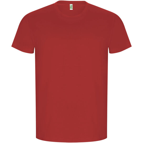 Golden herenshirt met korte mouwen