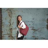 Bobby Hero Small, anti-diefstal rugzak, rood, zwart