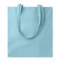 COTTONEL COLOUR++ - Boodschappentas 180 g/m² - Babyblauw