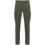 Ecologische verwassen cargobroek heren Washed Organic Khaki 46 FR Ecologische verwassen cargobroek heren Washed Organic Khaki 46 FR