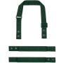 Swap and Pop Customisable Apron Straps, Bottle Green, ONE, Premier