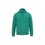 Ecologische uniseks sweater met capuchon Gemstone Green XS