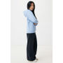 IQONIQ Yengo recycled katoen hoodie met steekzakken, sky blue (L)