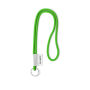 Polyester 2-kleurige koord-lanyard met full color label