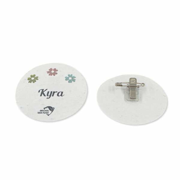 Groeipapier badges
