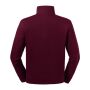RUS Authentic 1/4 Zip Sweat, Burgundy, 4XL