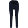 Ecologische herenbroek in ribfluweel Navy Blue 48 FR