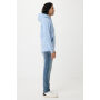 IQONIQ Rila lichtgewicht gerecycled katoen hoodie, sky blue (XXXL)