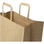 Kraft papieren tas 80–90 g/m² met platte handvatten – 32 x 17 x 39 cm - Kraftbruin Kraft papieren tas 80–90 g/m² met platte handvatten – 32 x 17 x 39 cm - Kraftbruin