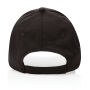 Impact AWARE™  6 panel 190gr gerecycled katoenen cap, zwart