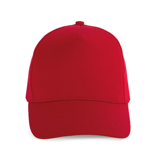 5-Panel-Kappe Baumwolle Cherry Red One Size 5-Panel-Kappe Baumwolle Cherry Red One Size