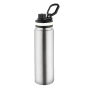 Metmaxx® thermosfles "GenerationRefillTheOneDeLuxe" zilver/ringtop wit