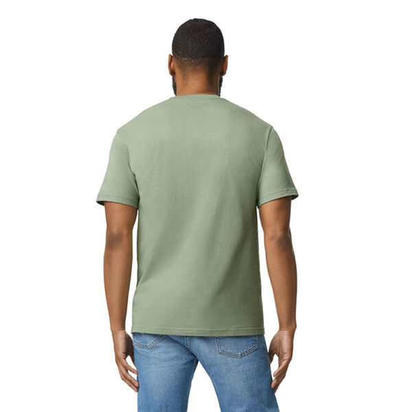 Gildan T-shirt SoftStyle Midweight Enzyme No Label unisex 5GG Sage-XS Gildan T-shirt SoftStyle Midweight Enzyme No Label unisex 5GG Sage-XS