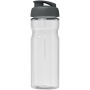 H2O Active® Base 650 ml sportfles met flipcapdeksel - Transparant/Grijs