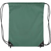 Polyester (210D) trekkoord rugtas Isolde groen