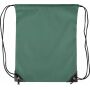 Polyester (210D) trekkoord rugtas Isolde groen