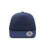 5 Panel Flat Peak Cap navy one size