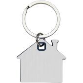 Nook huisvormige sleutelhanger - Blauw