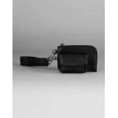 Boutique Pouch Wristlet - Black/Black - One Size