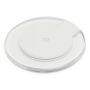 Draadloos laadstation INDUCTION transparant, wit